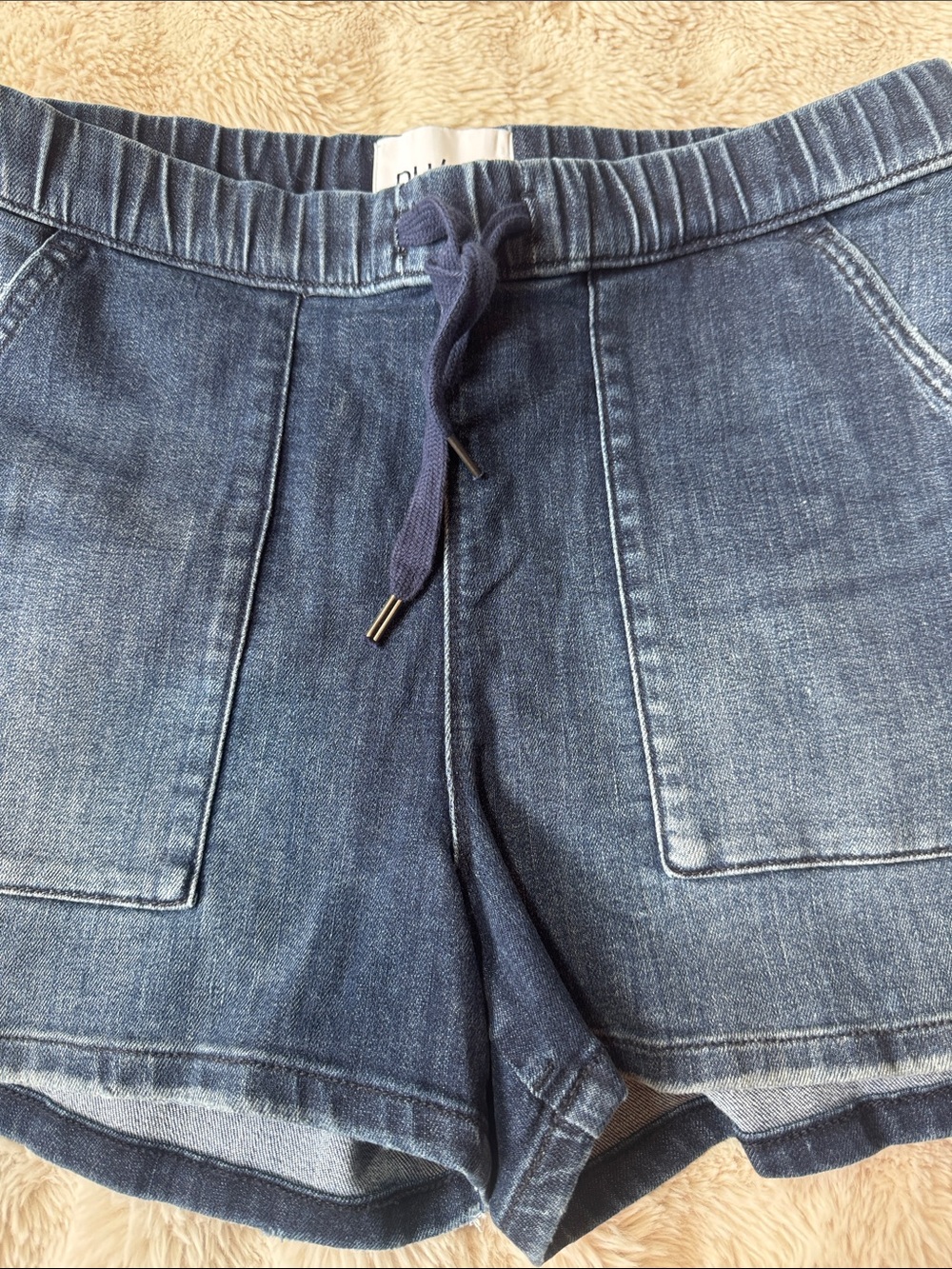DU/ER Denim Stretch Shorts Side S/P - Picture 3 of 8
